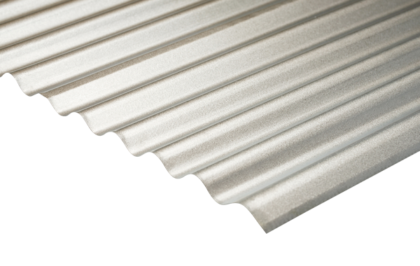 Chapa para techos y cubiertas, Calibre 27, 0.4mm - no transpira, no gotea, no condensa, resistente a la corrosión, acero revestido con aluminio y cinc zinc en ambas caras