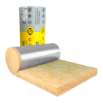 Fieltro hidrorepelente, revestido en una de sus caras con foil de aluminio reforzado con hilos de vidrio que actúa como barrera de vapor, con una solapa de 10 cm, especialmente diseñado para aislación termoacústica de techos de chapa y tinglados, quedando el revestimiento a la vista.