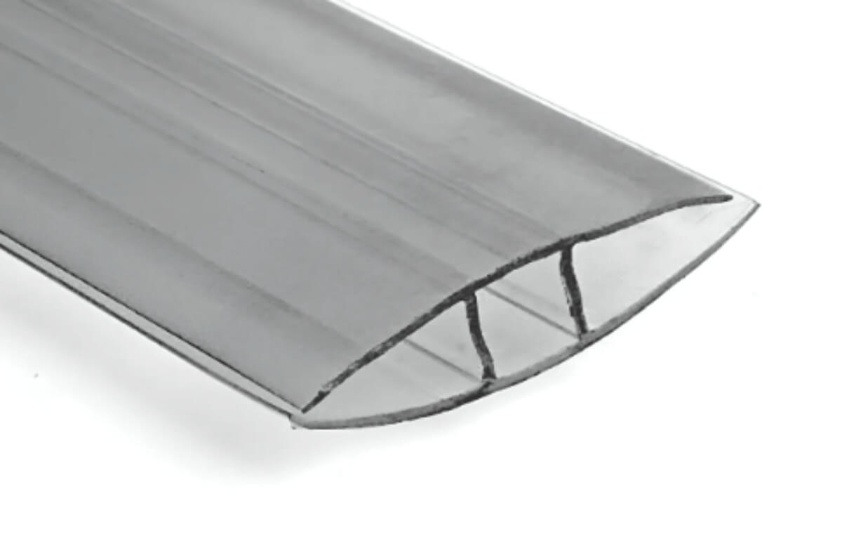 Perfil h 1 Perfil H para Policarbonato 5.80 m - Image 1